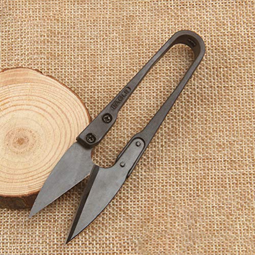U Sewing Scissors Clippers,MIUSIE 12 PCS Mini Small Snips Trimming Nipper,Mini Sewing Scissors,Embroidery Thrum Yarn Fishing Thread Beading Cutter for Sewing - Thumbnail 4