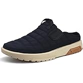 VOCECO Men's Arch Support Slippers Orthopedic Plantar Fasciitis Relief Slip-On Indoor Outdoor Camping Walking Loafers Casual House Shoes