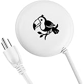 Bird Bath Heater | Pond De-icer, Safety Thermostatically Controlled with Auto Shut-Off, Cast Aluminum Submersible Outdoor Water Heater for Birdbaths, Chicken and Small Animals, 3.6ft Power Cord, 70W