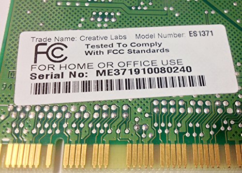 CREATIVE LABS - Sound card ES1371 (b.12)