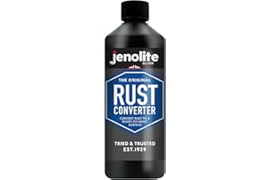 JENOLITE Rust Converter for Metal | 500ml (16.9 fl oz) | Rust Converter & Inhibitor | Rust Remedy, Rust Reformer for Metal | Convert Rust to A Ready to Paint Surface