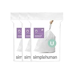 simplehuman Code U Custom Fit Drawstring Trash Bags
