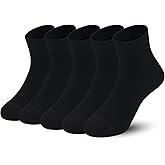 SERISIMPLE Kids Viscose Bamboo Above Ankle Socks Breathable Thin Summer Crew Comfortable Mesh Girls Boys Socks 5 Pairs