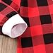 Charm Kingdom Newborn Baby Boys Girls Long Sleeve Christmas Deer Print Plaid Romper (12-18 Months)