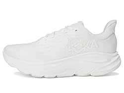 Hoka Women's Clifton 10 Sneaker, White/White, 6.5