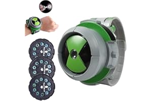 EONTHRY Ben Watch Toys Ben Omnitrix Ben Toys Alien Force Ultimatrix for Boys Kids Projector Watch Watches Action Figures Model Toy Party Supplies