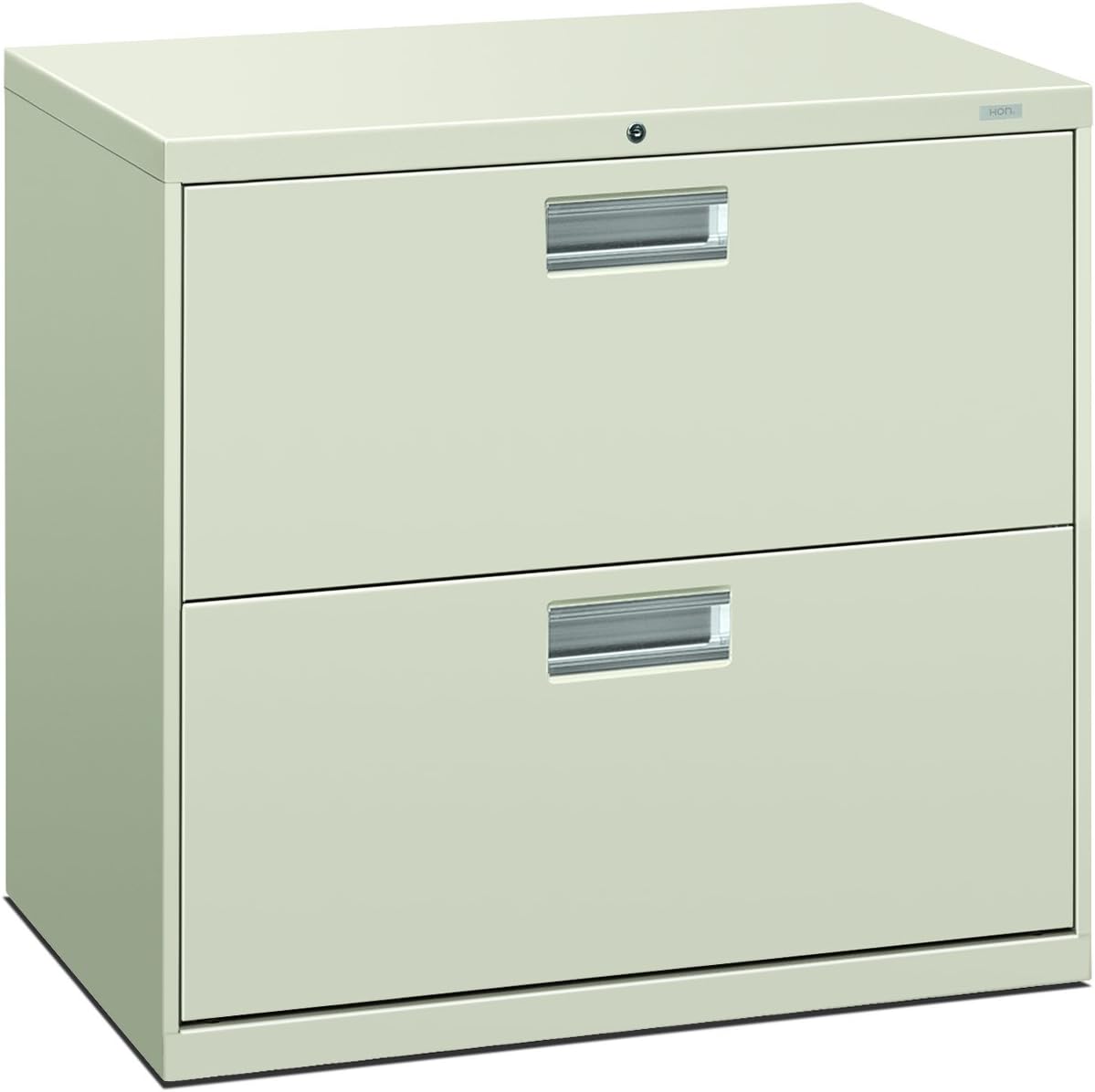 600 Series - Archivador lateral de dos cajones, 30 W x 19 – 1/4d, color