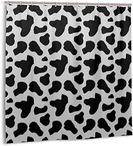 Throwpillow Estampado de Vaca Estampado de Piel de Vaca con Manchas