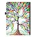 Fintie Folio Case for iPad 4th Generation (2012 Model), iPad 3rd Generation (2012 Model), iPad 2 (2011 Model) 9.7 inch Tablet - Smart Stand Protective Cover with Auto Sleep Wake, Love Tree