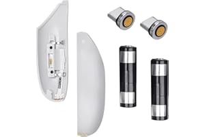 Lampelc Rechargeable AA Controllers Batteries with Controller Covers and VR Headset Magnetic C Connector, Replacement Parts for Quest 2 Charging Dock