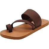 Flojos Amara Women's Sandal, Asymmetrical Faux Canvas Toe Thong