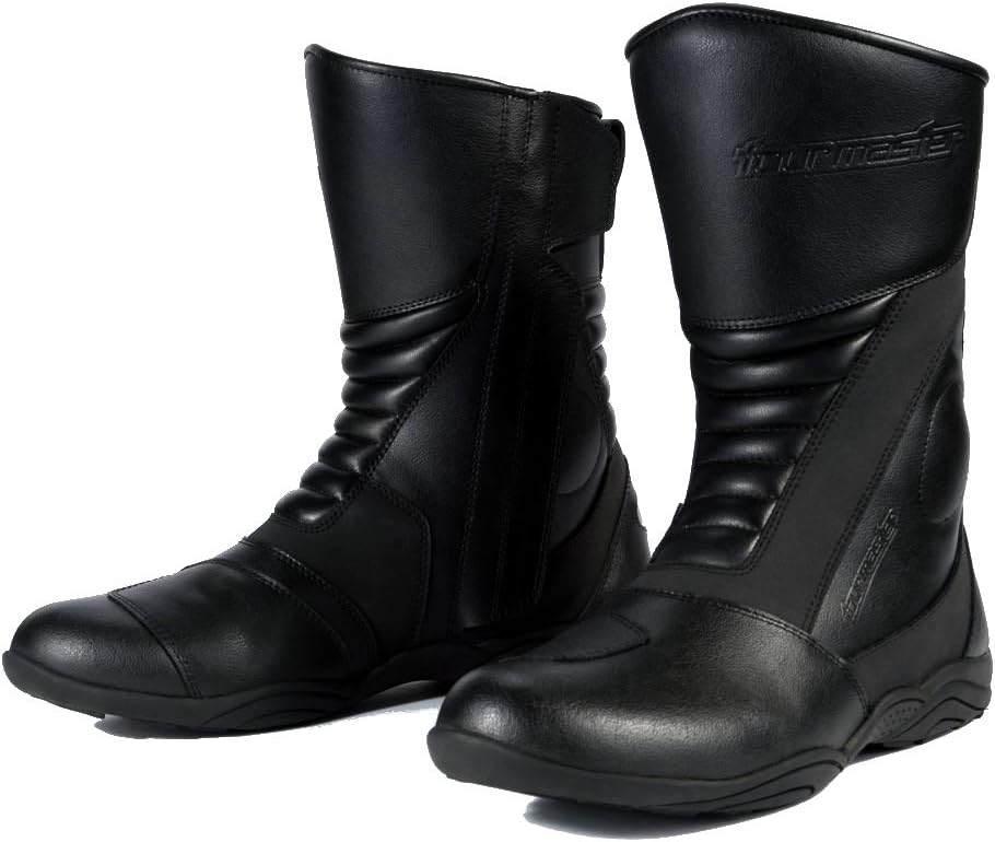 mens motorcycle boots extra wide width