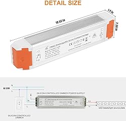 120 Watts 10A Dimmable Driver Dimming LED Power