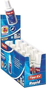 BIC Tipp-Ex Rapid Correction Fluid 20 ml White Box of 10 view 1