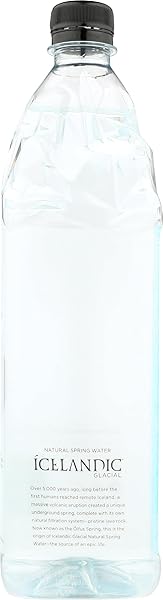 ICELANDIC GLACIAL SPRING WATER, 1 LITER, 33.8 FL OZ