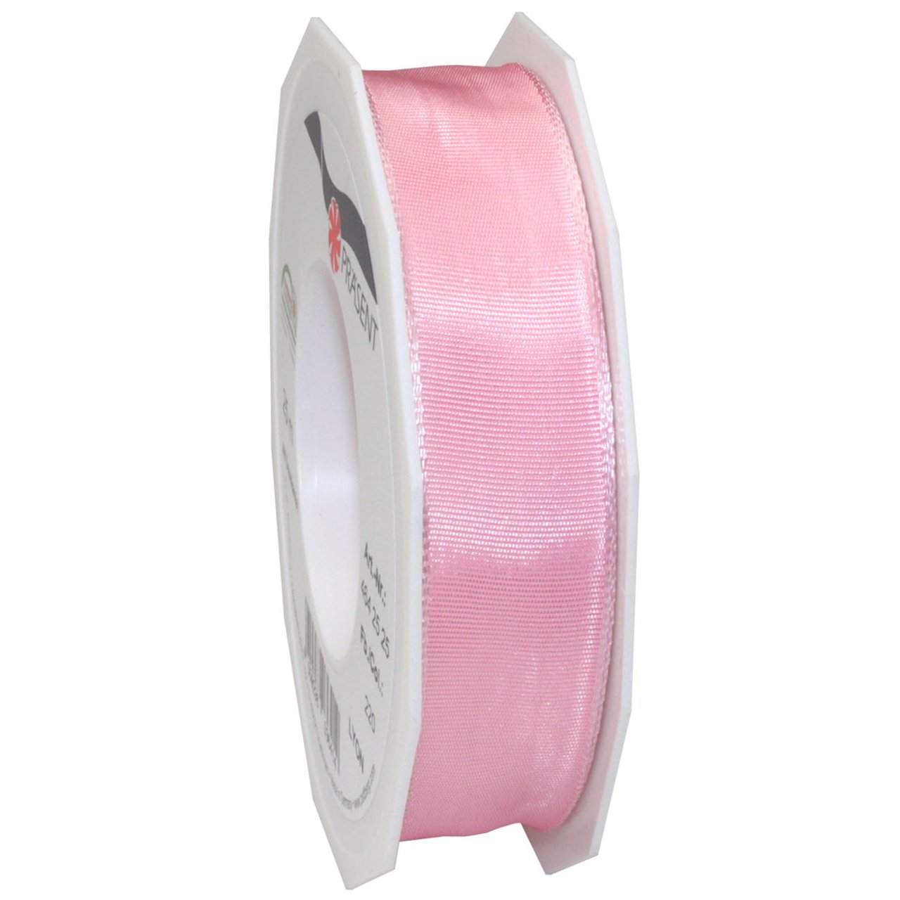 Morex Ribbon French Wired Lyon Ribbon, 1-Inch by 27-Yard Spool, Baby Pink (46425/25-220)