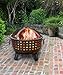 Landmann 26360 Garden Lights Savannah Firepit Antique Bronze Finish