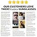 Verdster Casual Oversized Shield Sunglasses For Men - Matte Black Frame Wraparound Terminator Shades - Great for Driving & Beach use - Accessories Included