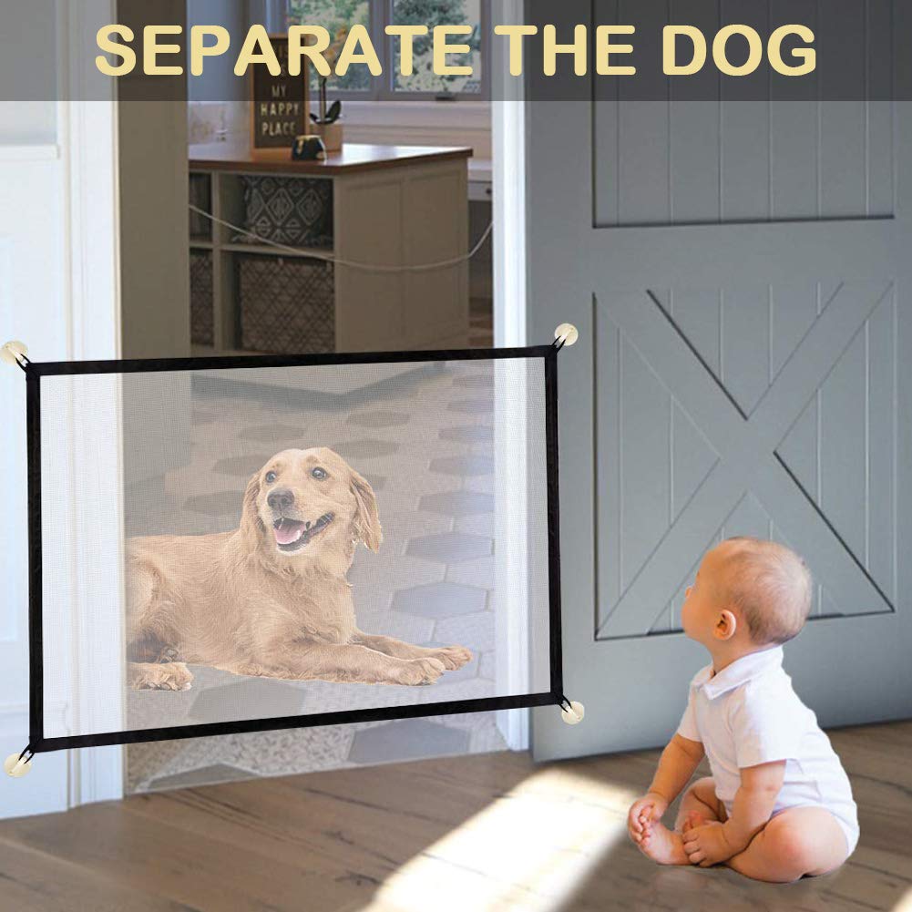mesh dog gate for stairs