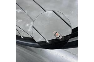 4PCS Funny Tire Valve Stem Cap Cover for Car Truck Motorcycle Bike, Night Glow Cute Duck Valve Caps, Corrosion Resistant Leak