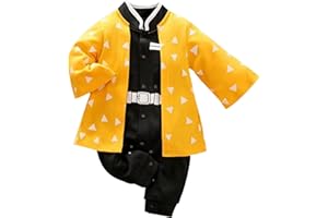 Zusnxaxe Anime Costume Baby Romper Newborn Halloween Thanksgiving Infant Christmas Jumpsuit Toddler Cosplay Outfit