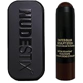 Nudestix Tinted Blur Sculpt Stick – Cream-to-Powder Matte Contour Stick for Natural Face Sculpting & Definition | Lightweight, Blendable, Vegan & Clean Beauty Makeup