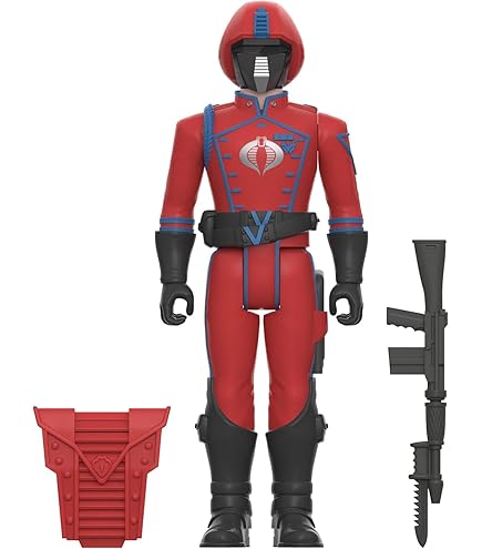 Amazon.com: Super7 G.I. Joe Cobra Shocktrooper (Rifle C) - 3.75