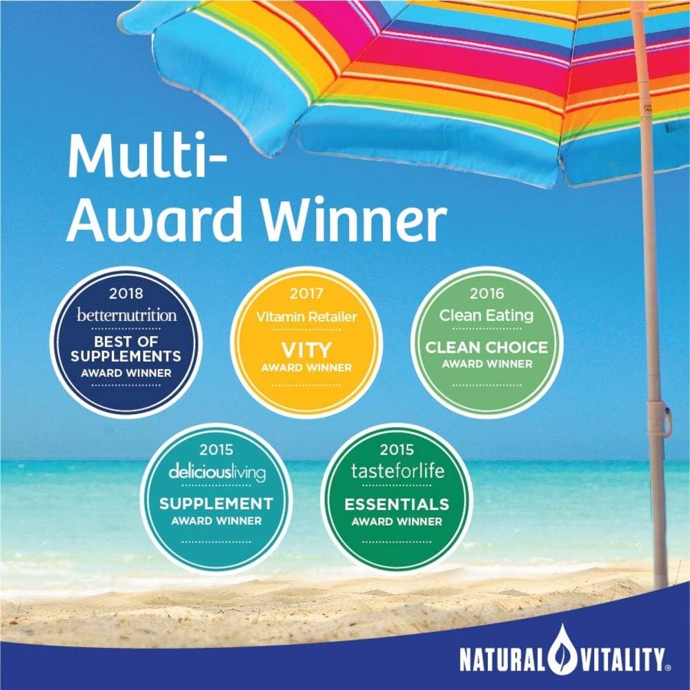 Natural Vitality Calm #1 Selling Magnesium Citrate PLUS Calcium, Anti-Stress Magnesium Supplement Drink Mix, Raspberry-Lemon, Vegan, Gluten Free, Non-GMO (Package May Vary), 16 oz 113 Servings: Health & Personal Care