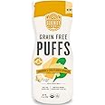 Serenity Kids 6+ Month Grain-Free Toddler & Baby Puffs - No Sugar, Gluten & Rice - BPA & Allergen-Free - With Organic Cassava, Veggies & Herbs, White Cheddar & Cauliflower - 6 Count