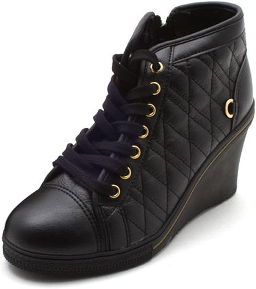 amazon high heel sneakers