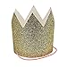 Meri Meri Gold Mini Glittered Crowns, 1 EA
