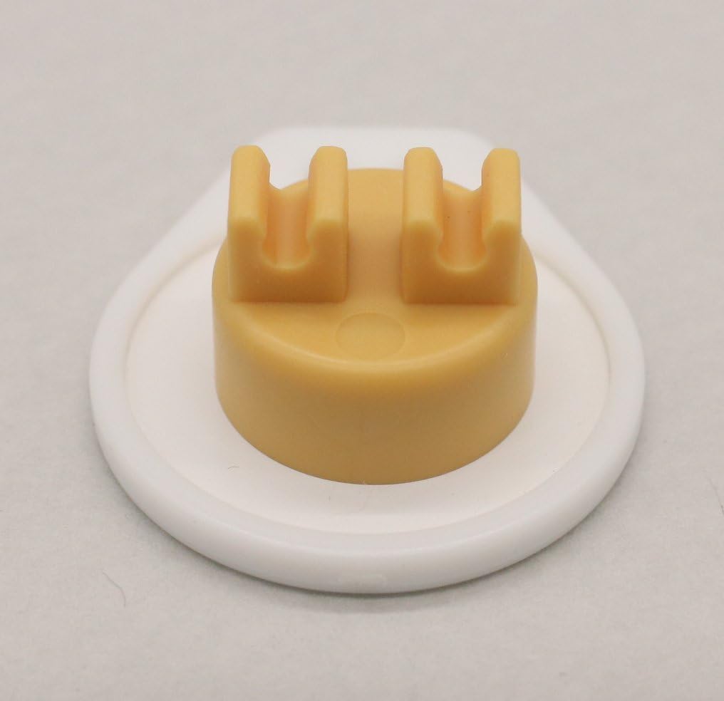 Lavalier Pin Mic Magnetic Clip (Yellow)