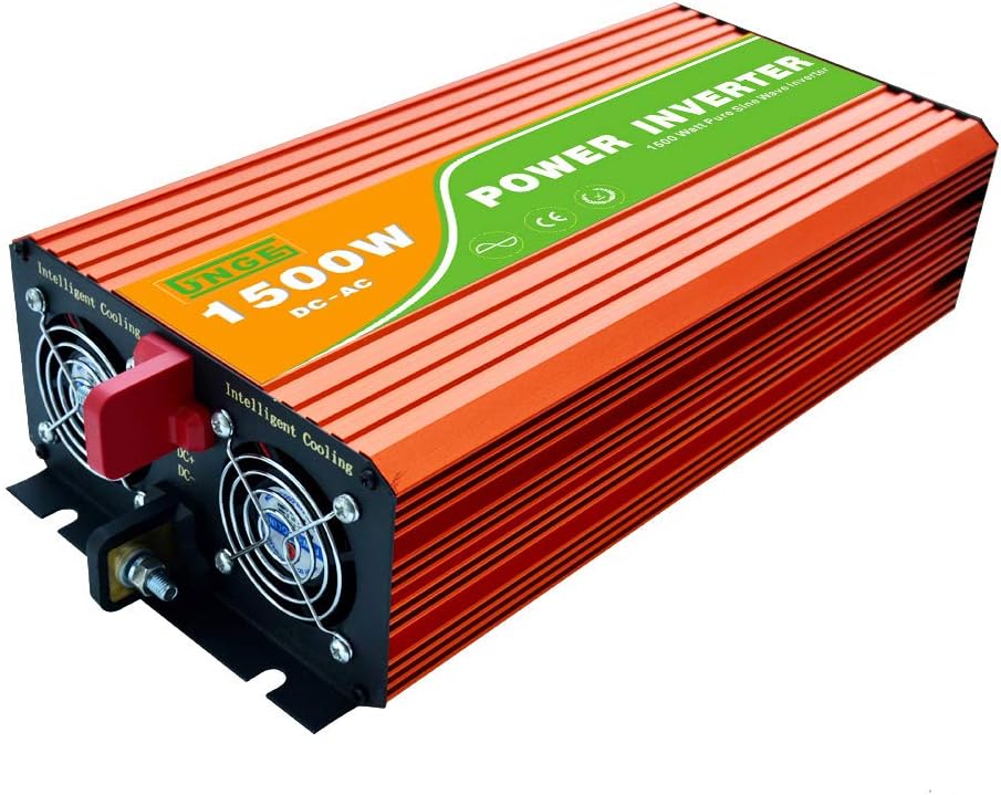 JNGE 1000W 12VDC/24VDC 230VAC LED Display Pure Sine Wave Solar Inverter (12v)