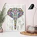 DIY 5D Diamond Painting Kit, Cross Stitch Crystal Embroidery Rhinestones Craft 5D Drilled Resin Diamond Painting by Number Kits (Elephant)