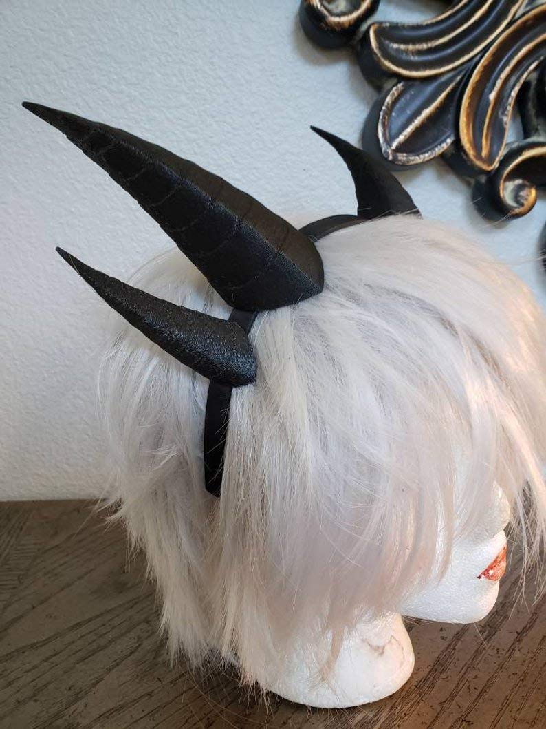 Professional cosplay Dragon horns 3D printed dragon horns
