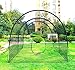 Portable Outdoor Softball Baseball Batting Hitting Cages with Frame and Net for Home Backyard Accessories Heavy Duty Portable Batting Cage for Garage Baseball Batting Cage Net for Hitting and Pitching