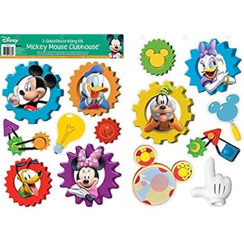 Eureka Mickey Mouse Clubhouse 2-Sided Deco Kits (840156)