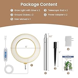 Kullsinss Grow Lights for Indoor Plants, Full
