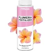 Plumeria Fertilizer &ndash; Liquid Plant Food for More Blooms &amp; Growth, 8 oz | Supports Root Development, Encourages Flowering, Feeds Cuttings to Mature Trees, Mixes Easily with Water, For Frangipani