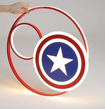 moderna led cuarto de ninos plafon