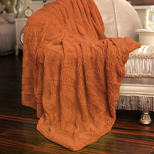The 10 best burnt orange blankets Aralu Reviews