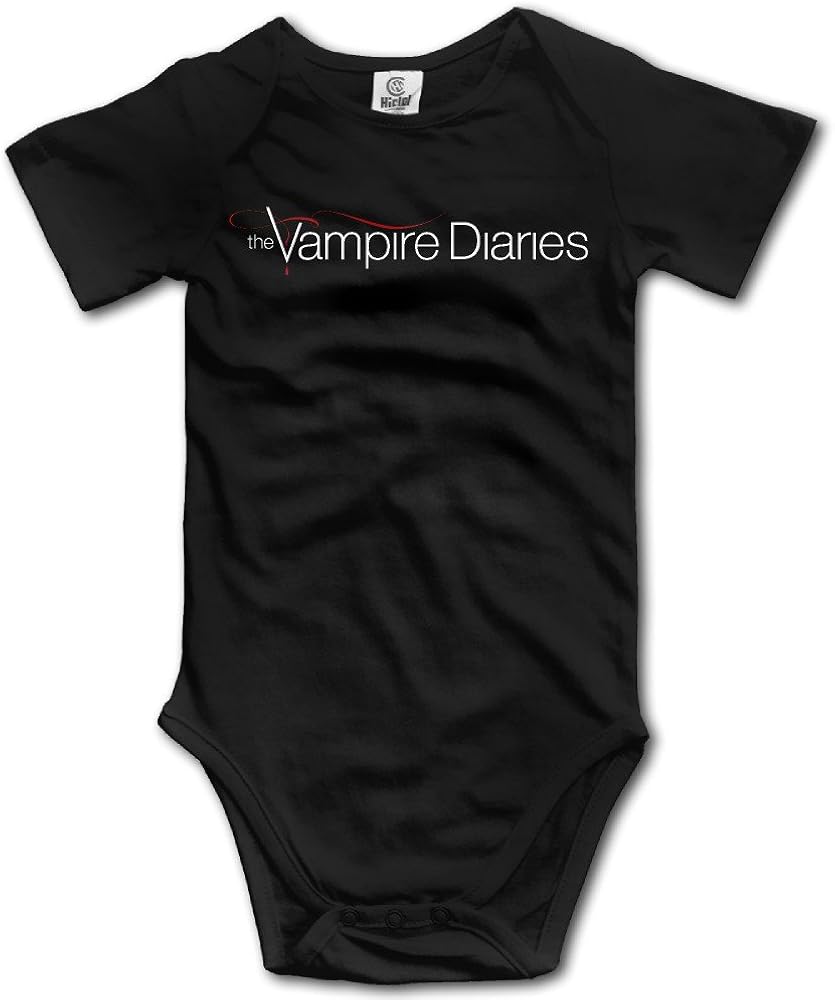 Unisex The Vampire Diaries Logo Baby Onesie Clothing