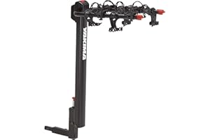 Yakima DoubleDown 4 Tilting Aluminum Hitch Bike Rack for Car, SUV, and Truck with 1.25 or 2 Inch Bike Rack Hitch Receivers, Black