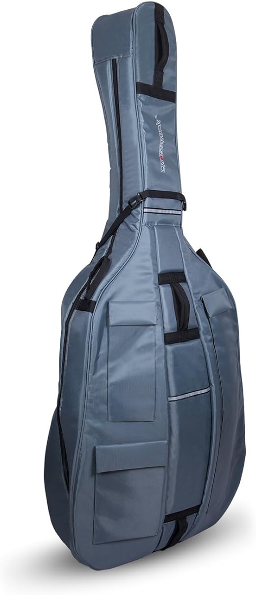 Crossrock Upright String Double Bass Soft Gig Bag with Padded Backpack