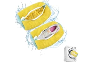 2PCS Shoe Washing Bag for Washing Machine, Shoe Washing Machine Bag, New Reusable Shoe Washing Bag for All Shoe Types And Siz