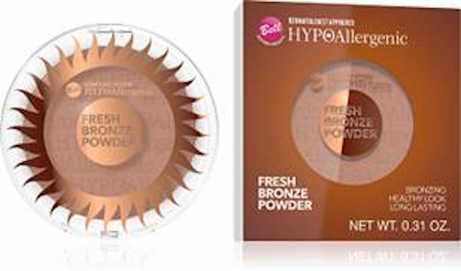 Bell HYPOAllergenic FRESH BRONZE POWDER No. 03 Dermatologist Approved