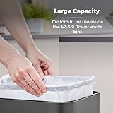 Tower 42-58L Lemon Scented Heavy Duty Bin Liners 20 Pack White view 4