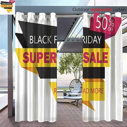 Amazon Com Exterior Outside Curtains Inscription Design Template