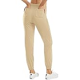 G4Free Jogger Scrubs for Women with Pockets Drawstrings Golf Athletic Pants Cinch Bottom Sweatpants Petite/Regular/Tall