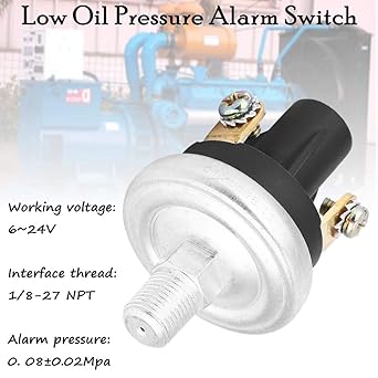 1 8 Npt Oil Pressure Switch Low Oil Pressure Alarm Switch